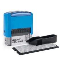 4912/DB TYPO IDEAL оснастка для самонаборного штампа 47*18 мм.